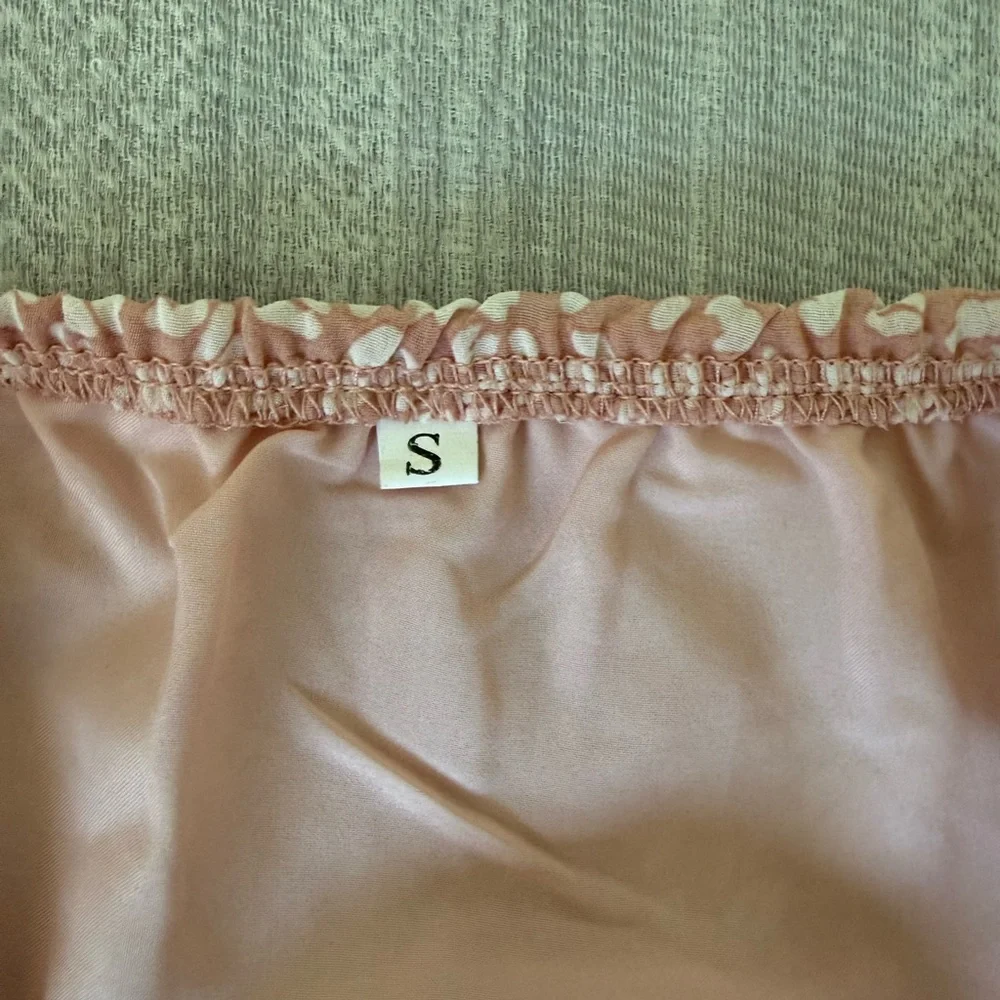 Pink Leopard Print Ruffle Slip Dress - Picture 3 of 5